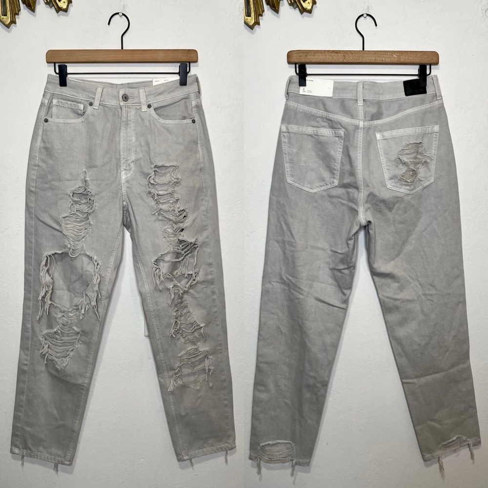 American Eagle Distressed Mom Jeans